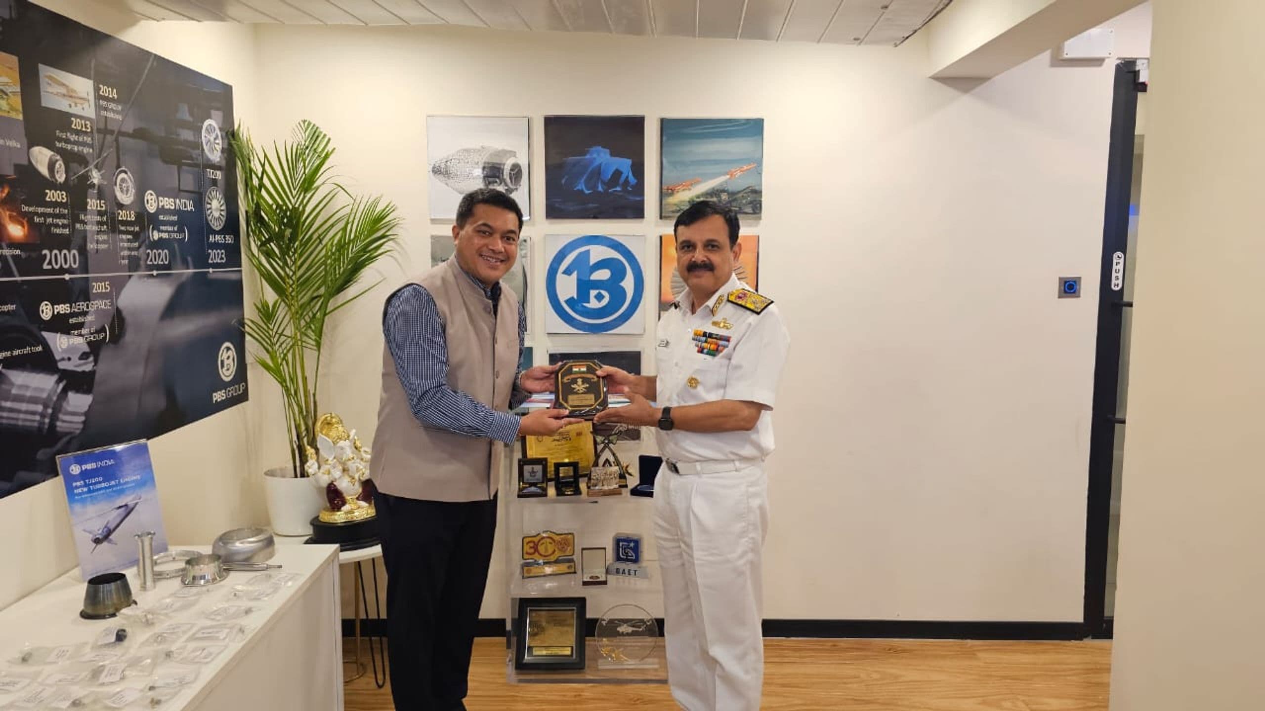 Visit of Integrated Defence Staff, MoD team to PBS INDIA